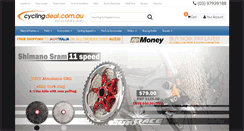 Desktop Screenshot of cyclingdeal.com.au